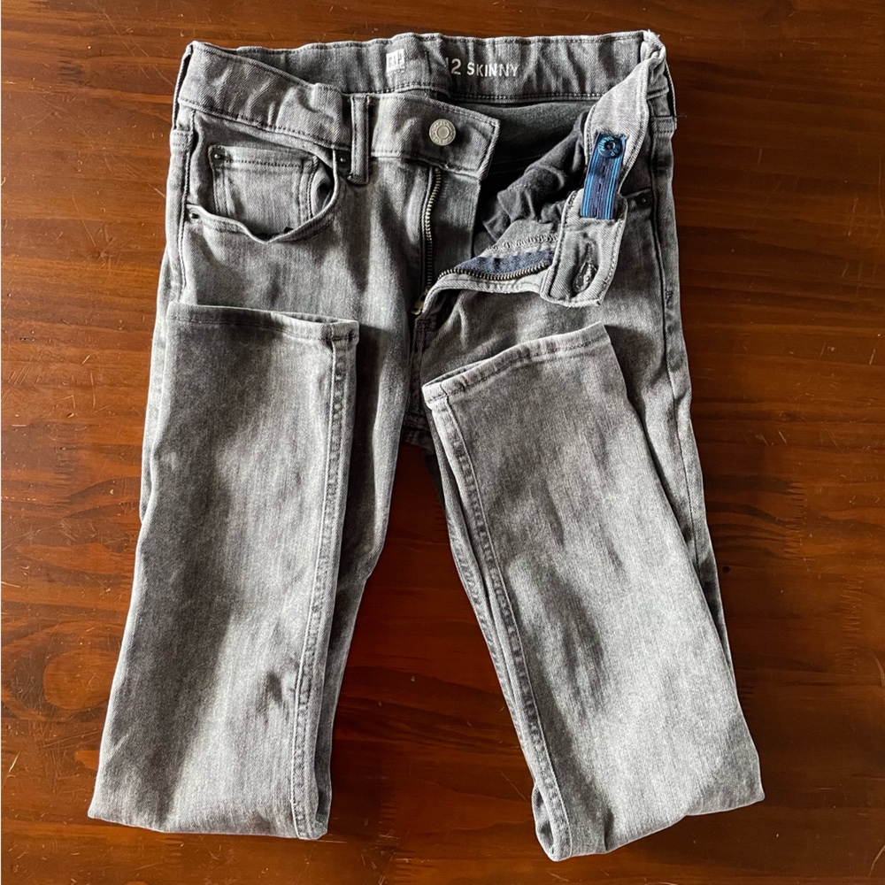 Boys GAP size 12 skinny stretch jeans
